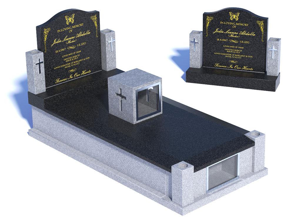 3D Render of a proposed single and monument